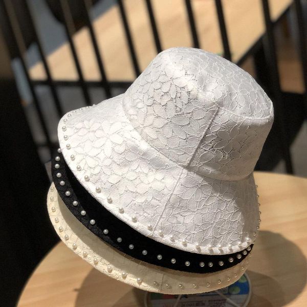 wide brim hats summer women pearl lace bucket hat korean fashion breathable fisherman outdoor sunscreen travel visors cap beach caps gift, Blue;gray
wide brim hats summer women pearl lace bucket hat korean fashion breathable fisherman outdoor sunscreen travel visors cap beach caps gift, Blue;gray