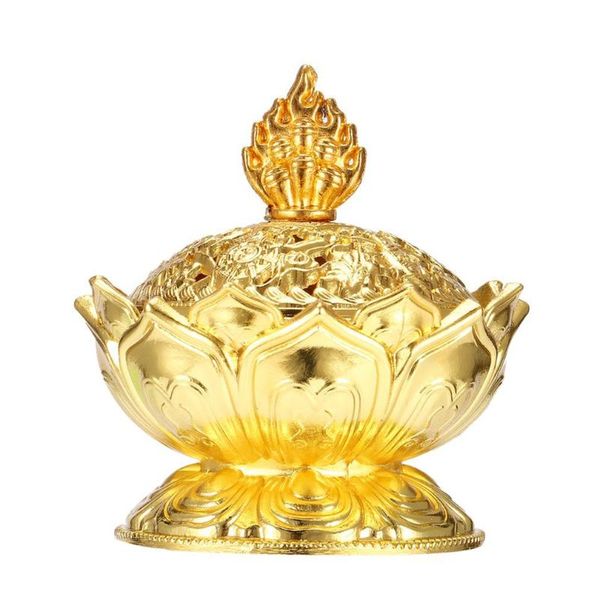 fragrance lamps holy tibetan lotus designed incense burner zinc alloy bronze mini incensory metal craft home decor
fragrance lamps holy tibetan lotus designed incense burner zinc alloy bronze mini incensory metal craft home decor