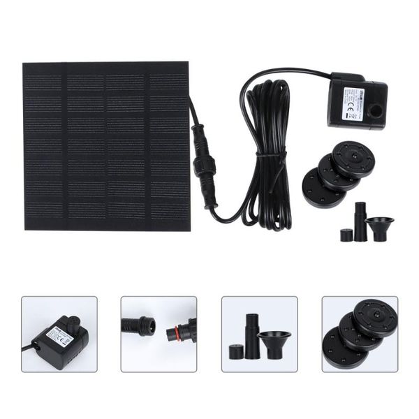 garden decorations 6v 0.8w 150l/h solar power water pump fountain submersible for pool plants (black)
garden decorations 6v 0.8w 150l/h solar power water pump fountain submersible for pool plants (black)