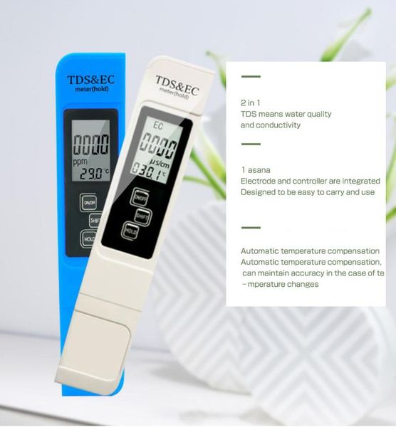 meters 3 in 1 digital temperature tds conductivity test pen backlight portable water quality automatic monitor
meters 3 in 1 digital temperature tds conductivity test pen backlight portable water quality automatic monitor