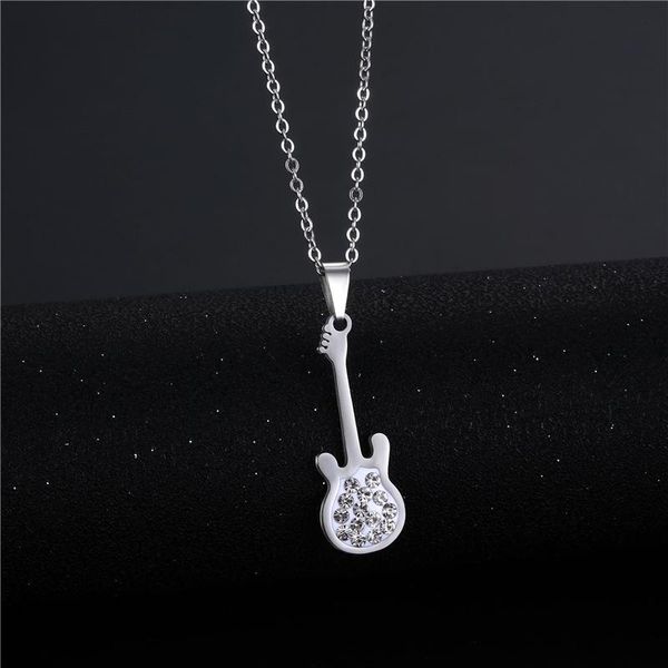 pendant necklaces elegant silver color full crystal musical violin necklace stainless steel chain music fashion jewelry gifts for women
pendant necklaces elegant silver color full crystal musical violin necklace stainless steel chain music fashion jewelry gifts for women
