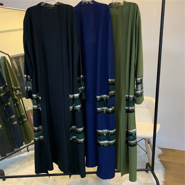 sequins open abaya muslim dress women lace-up turkey jilbab kaftan long robe hijab kimono islamic clothing kaftan party dresses, Red
sequins open abaya muslim dress women lace-up turkey jilbab kaftan long robe hijab kimono islamic clothing kaftan party dresses, Red