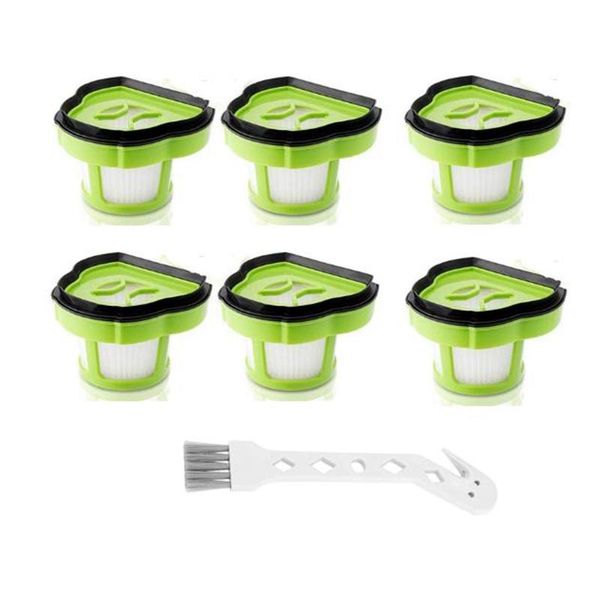 vacuum cleaners 6 pack hepa filters and covers replacement filter for bissell 1782 17823 pet hair eraser hand vac with brush
vacuum cleaners 6 pack hepa filters and covers replacement filter for bissell 1782 17823 pet hair eraser hand vac with brush