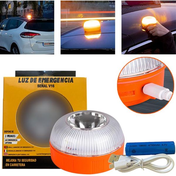 emergency lights rechargeable road accident lamp car light led v16 magnetic induction strobe beacon safety accessory
emergency lights rechargeable road accident lamp car light led v16 magnetic induction strobe beacon safety accessory