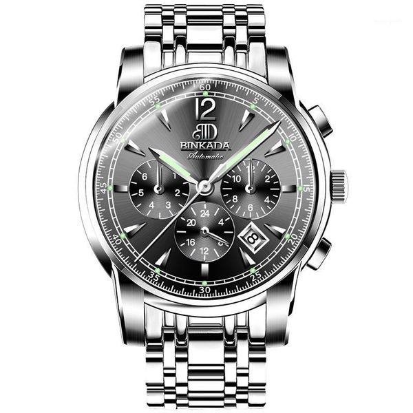 watches men business luxury sport automatic date mechanical steel watch luminous mens tourbillon brand wristwatch wristwatches, Slivery;brown
watches men business luxury sport automatic date mechanical steel watch luminous mens tourbillon brand wristwatch wristwatches, Slivery;brown