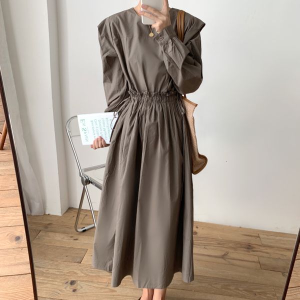 dress autumn plus size women long sleeve tunic draped korean casual ropa mujer elegant vintage dresses robe femme u9p1, Black;gray
dress autumn plus size women long sleeve tunic draped korean casual ropa mujer elegant vintage dresses robe femme u9p1, Black;gray