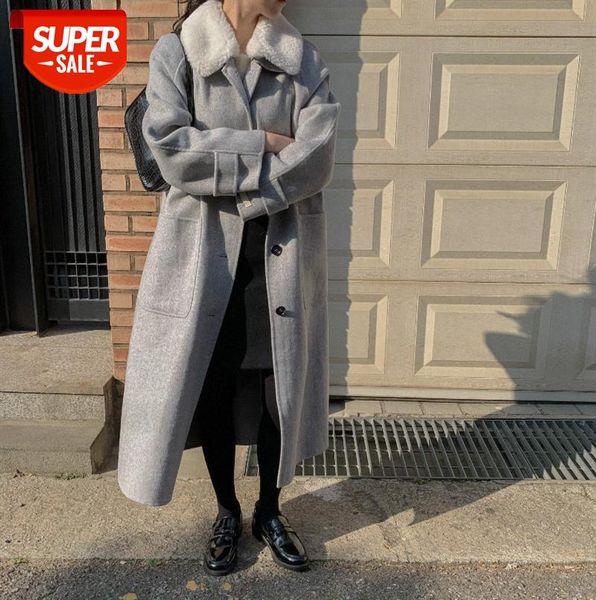 beautiful eyes double-sided chevron invisible pattern woolen coat with detachable fur collar and down vest #q54q, Black
beautiful eyes double-sided chevron invisible pattern woolen coat with detachable fur collar and down vest #q54q, Black