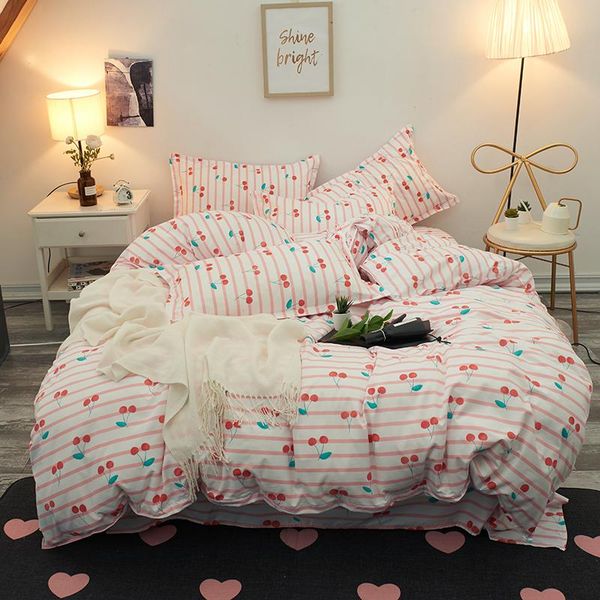 bedding sets pink cherry girls woman kids teen bed linens duvet cover flat sheets pillowcase king full twin bedclothes
bedding sets pink cherry girls woman kids teen bed linens duvet cover flat sheets pillowcase king full twin bedclothes