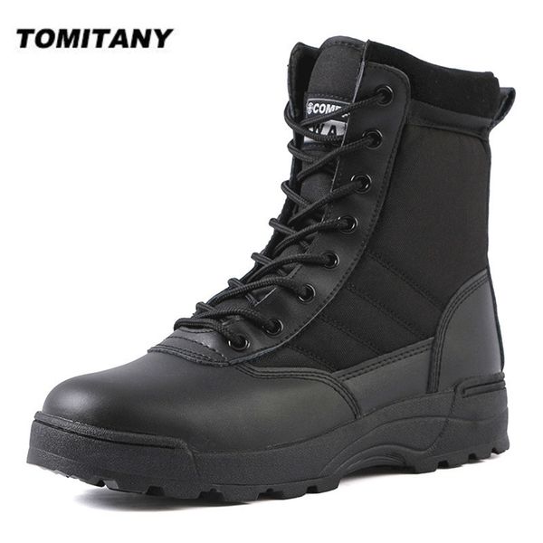 tactical military boots men special force desert combat army outdoor hiking ankle shoes work safty 210923, Black
tactical military boots men special force desert combat army outdoor hiking ankle shoes work safty 210923, Black