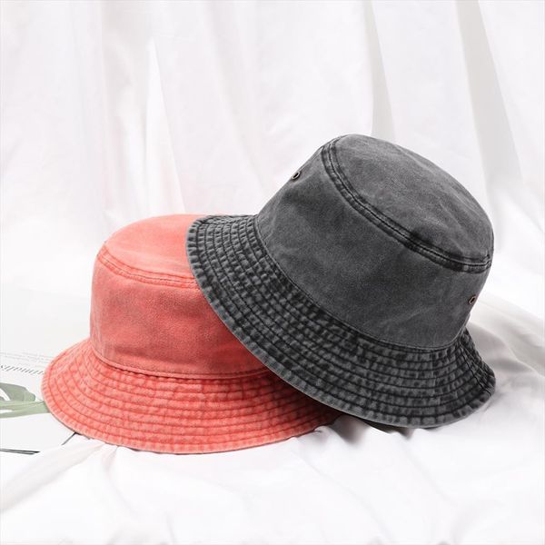 1 pc summer fashion retro bucket hat for women men cotton foldable fisherman cap denim washed outdoor sunscreen beach, Blue;gray
1 pc summer fashion retro bucket hat for women men cotton foldable fisherman cap denim washed outdoor sunscreen beach, Blue;gray