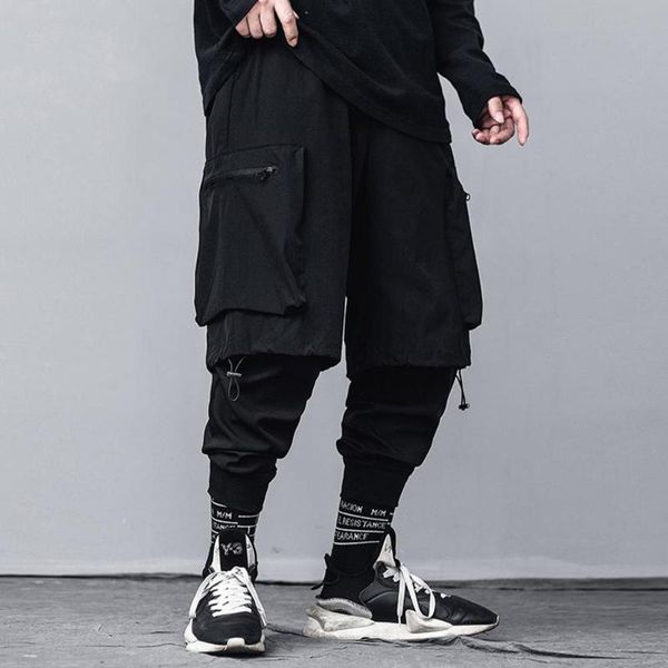 aprilmomo fake two piece cargo pants 2021 spring autumn hip hop punk harem mens joggers black men's
aprilmomo fake two piece cargo pants 2021 spring autumn hip hop punk harem mens joggers black men's