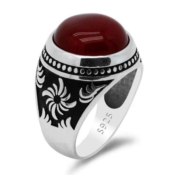 cluster rings vintage men ring 925 sterling silver islamic muslim with red agate stone male retro whirlwind design turkish jewelry gift, Golden;silver
cluster rings vintage men ring 925 sterling silver islamic muslim with red agate stone male retro whirlwind design turkish jewelry gift, Golden;silver