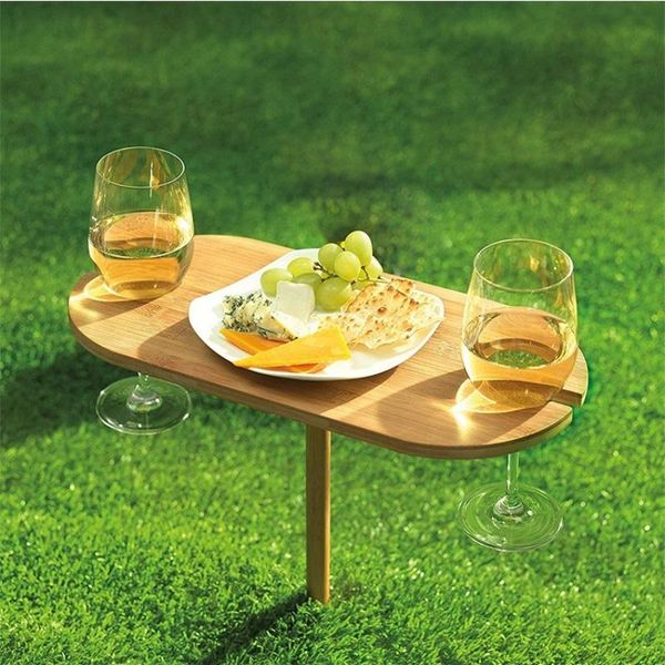camp furniture 40*20*35 cm 100% bamboo portable outdoor wine table snack and cheese tray bottle glass holder for concerts at park
camp furniture 40*20*35 cm 100% bamboo portable outdoor wine table snack and cheese tray bottle glass holder for concerts at park