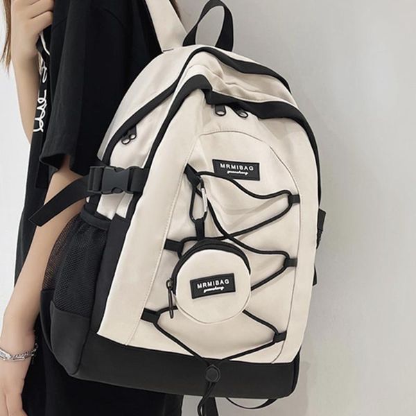 backpack casual school large capacity waterproof nylon women's for teenage girls and boys fashion shoulder bags
backpack casual school large capacity waterproof nylon women's for teenage girls and boys fashion shoulder bags