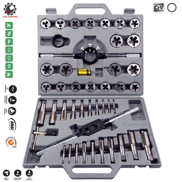 hand tools 45pcs multifunction inch tap and die set tapping screw thread wrench tool kit metric
hand tools 45pcs multifunction inch tap and die set tapping screw thread wrench tool kit metric