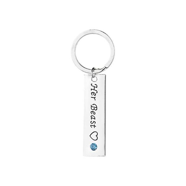 keychains sangdo 2pcs lovers keychain her beast his beauty letters printing couples boyfriend girlfriend keyring, Silver
keychains sangdo 2pcs lovers keychain her beast his beauty letters printing couples boyfriend girlfriend keyring, Silver