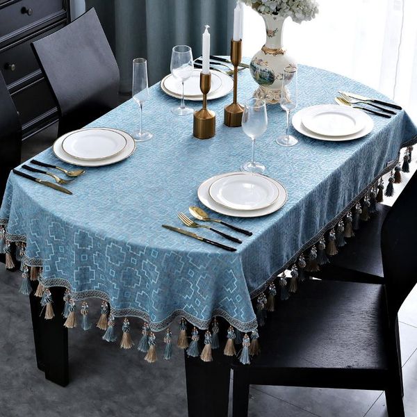 modern simple tablecloth for dining table geometric pattern cover rectangle oval cloth with tassel wedding/party
modern simple tablecloth for dining table geometric pattern cover rectangle oval cloth with tassel wedding/party
