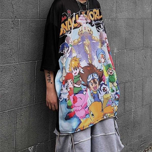 men's t-shirts streetwear ' cartoon t 57hw, White;black
men's t-shirts streetwear ' cartoon t 57hw, White;black