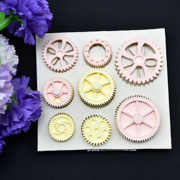 baking moulds 1pc clock gear fondant kit silicone mat non-stick mold set pot cake decorating supplies tool random color
baking moulds 1pc clock gear fondant kit silicone mat non-stick mold set pot cake decorating supplies tool random color