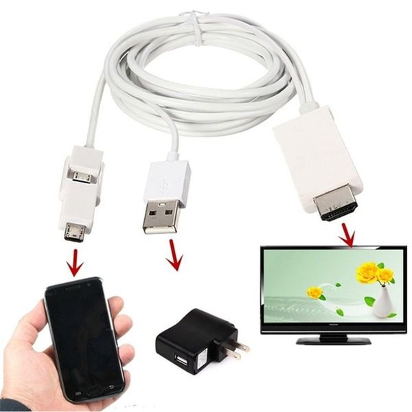 2.5m micro usb 5/11 pin mobile link mhl to -compatible audio video av adapter cable 1080p hd tv converter for cables & connector connect con
2.5m micro usb 5/11 pin mobile link mhl to -compatible audio video av adapter cable 1080p hd tv converter for cables & connector connect con