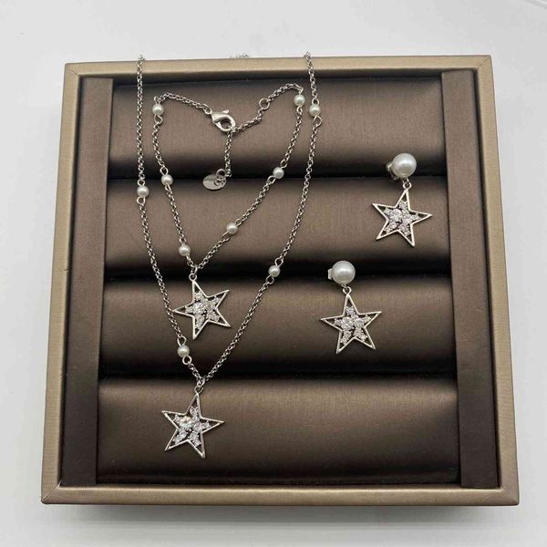 chains 14k gold necklace for women miao family / miu pearl pentagonal star studded with diamond simple and versatile earrings jewelry female, Silver
chains 14k gold necklace for women miao family / miu pearl pentagonal star studded with diamond simple and versatile earrings jewelry female, Silver