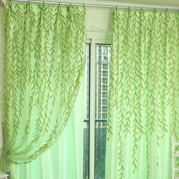 curtain & drapes 2 colors willow printed blinds voile tulle room sheer panel for living bedroom curtains vb246 p20
curtain & drapes 2 colors willow printed blinds voile tulle room sheer panel for living bedroom curtains vb246 p20