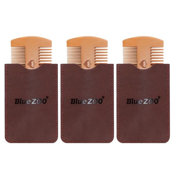 hair brushes 3pcs portable beauty combs wooden beard male personal care, Silver
hair brushes 3pcs portable beauty combs wooden beard male personal care, Silver