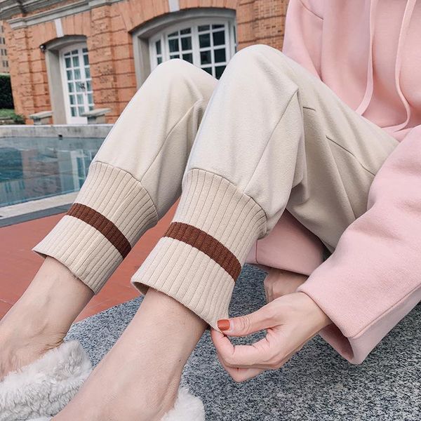women's pants & capris wool harem plus size thick 2021 autumn winter warm solid women casual female high waist loose trousers, Black;white
women's pants & capris wool harem plus size thick 2021 autumn winter warm solid women casual female high waist loose trousers, Black;white