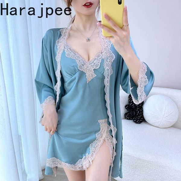 women's sleepwear harajpee women pajama 2021 summer french alluring lace v-neck solid color ice silk halter strap nightdress nightgown, Black;red
women's sleepwear harajpee women pajama 2021 summer french alluring lace v-neck solid color ice silk halter strap nightdress nightgown, Black;red