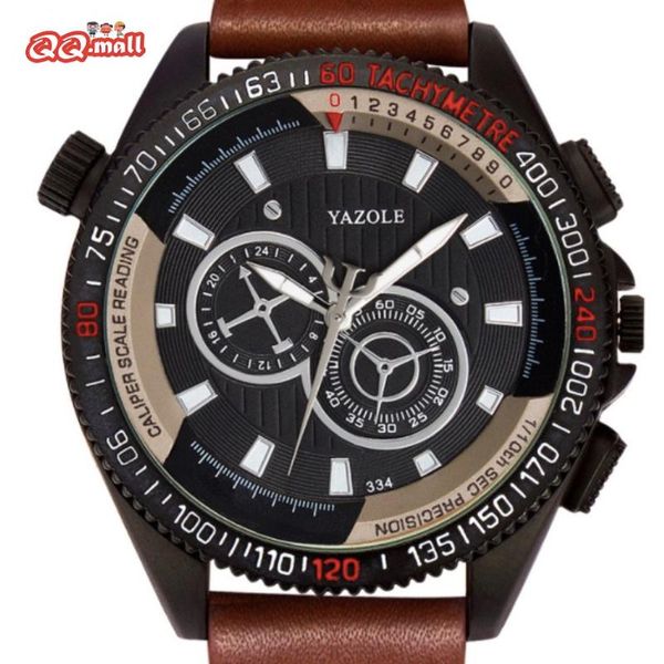 wristwatches yazole men's watch waterproof luminous quartz personality design large dial practical college style men 2021, Slivery;brown
wristwatches yazole men's watch waterproof luminous quartz personality design large dial practical college style men 2021, Slivery;brown