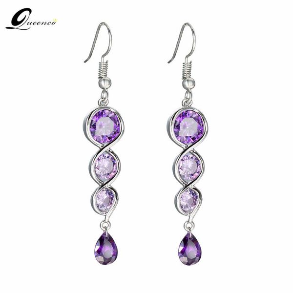 dangle & chandelier earings fashion jewelry 2021 hoop long purple earrings boucle doreille sieraden pendientes colgantes crystal, Silver
dangle & chandelier earings fashion jewelry 2021 hoop long purple earrings boucle doreille sieraden pendientes colgantes crystal, Silver