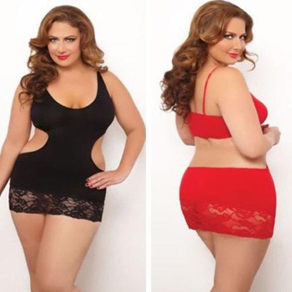 plus size womens sleepwears nightdress lace see through mesh pajamas red black l xl xxl xxxl fat europe, Black;red
plus size womens sleepwears nightdress lace see through mesh pajamas red black l xl xxl xxxl fat europe, Black;red