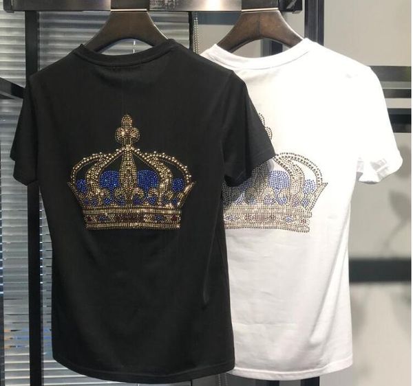 new men cotton short sleeves men's t-shirts black drill summer brand clothing, White;black
new men cotton short sleeves men's t-shirts black drill summer brand clothing, White;black