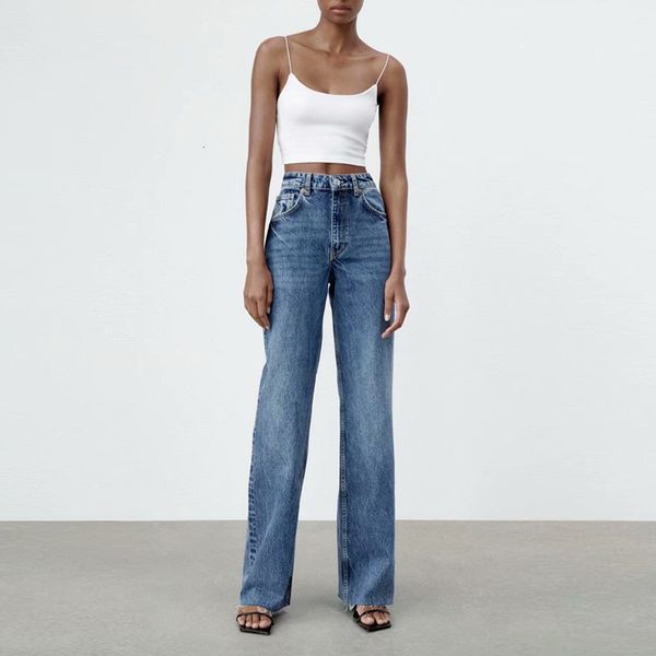 women's jeans jeans high waist, casual fashion for women, harajuku style, with waist qfjf, Blue
women's jeans jeans high waist, casual fashion for women, harajuku style, with waist qfjf, Blue