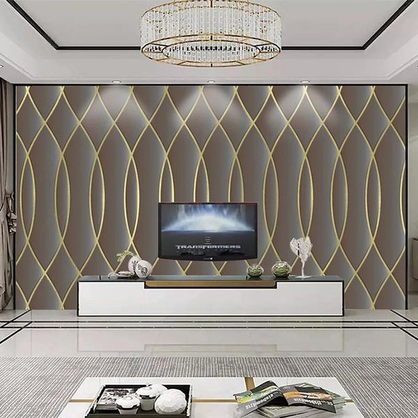 wallpapers custom mural wallpaper modern 3d abstract geometric golden lines luxury living room tv background wall decoration painting
wallpapers custom mural wallpaper modern 3d abstract geometric golden lines luxury living room tv background wall decoration painting