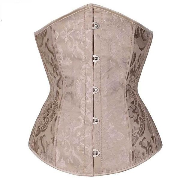 women's shapers under bust waist trainer body shaper jacquard corset fish boned women bustier front busk closure summer outfit corselet, Black;white
women's shapers under bust waist trainer body shaper jacquard corset fish boned women bustier front busk closure summer outfit corselet, Black;white