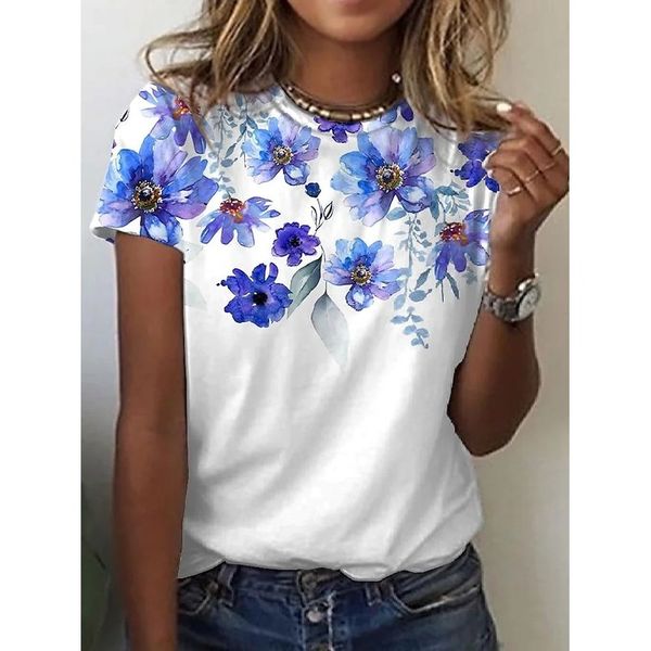 orchid print women is fashion words 3d printing short slim t-shirt summer casual round neck short short sleeve t-shirt, White
orchid print women is fashion words 3d printing short slim t-shirt summer casual round neck short short sleeve t-shirt, White