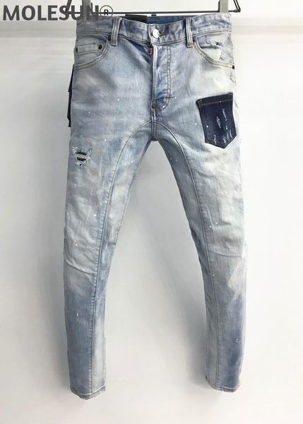 men's jeans european style italy 2021 men pants slim biker denim straight trousers hole grey for, Blue
men's jeans european style italy 2021 men pants slim biker denim straight trousers hole grey for, Blue