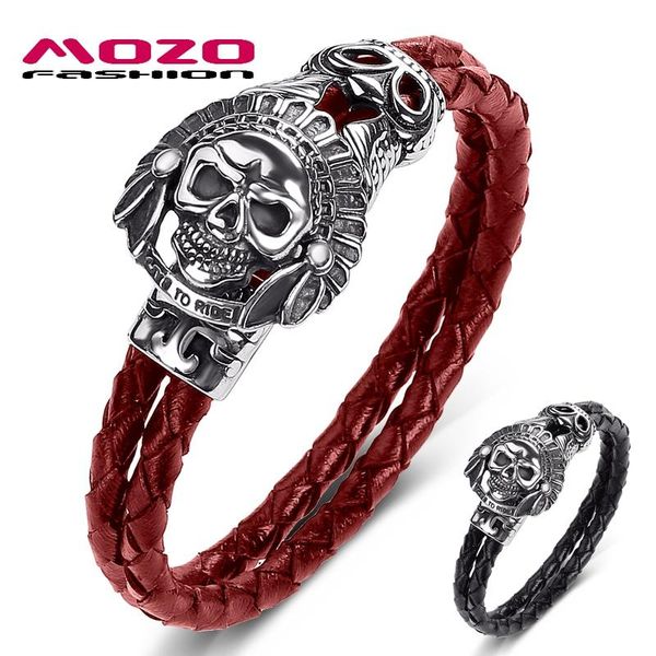 drop 2021 men jewelry genuine leather bracelets stainless steel skull skeleton punk charm 521, Golden;silver
drop 2021 men jewelry genuine leather bracelets stainless steel skull skeleton punk charm 521, Golden;silver