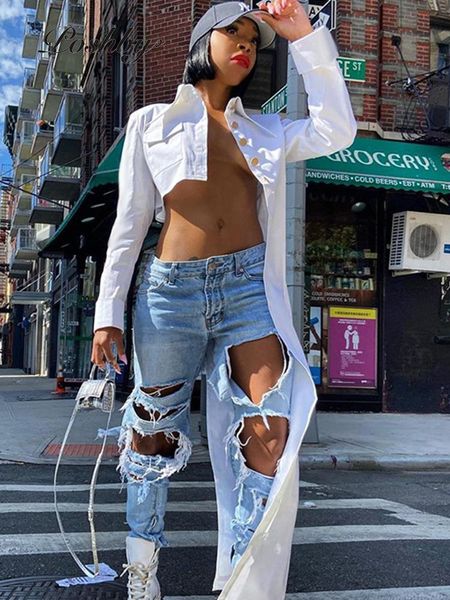 women's blouses & shirts poshby asymmetric young girl y2k shirt tees white women streetwear crop lapel button up long sleeve autumn win
women's blouses & shirts poshby asymmetric young girl y2k shirt tees white women streetwear crop lapel button up long sleeve autumn win