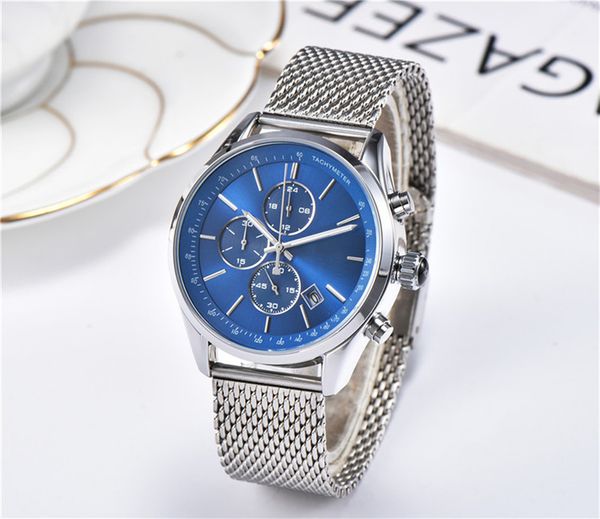8-watches men montre de luxe all dial work stainless steel strap watch case chronograph running seconds sports business quartz watch men, Slivery;brown
8-watches men montre de luxe all dial work stainless steel strap watch case chronograph running seconds sports business quartz watch men, Slivery;brown