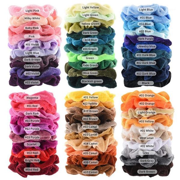 60pcs/pack fashion hair bands headwear accessories party ponytail holder multicolor elastic ties velvet scrunchie1
60pcs/pack fashion hair bands headwear accessories party ponytail holder multicolor elastic ties velvet scrunchie1
