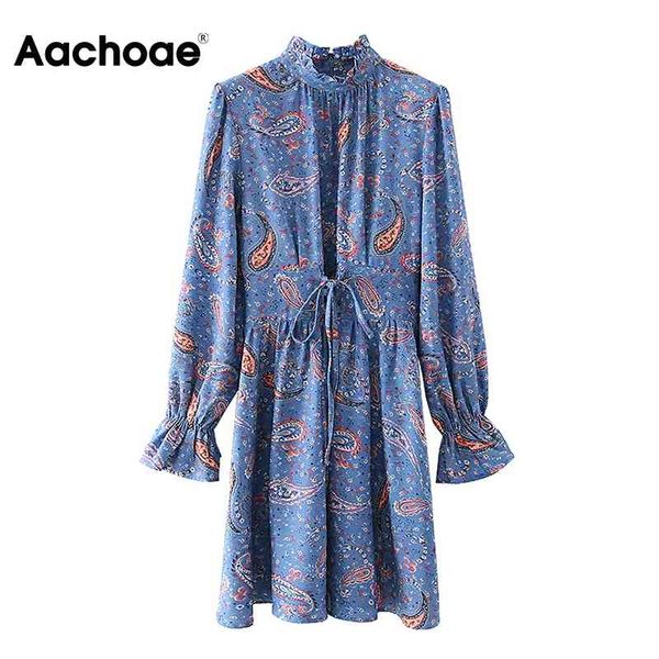 aachoae vintage printed mini dresses women ruffles bow tie elegant party dress ladies long sleeve chic dresses vestidos mujer 210413, Black;gray
aachoae vintage printed mini dresses women ruffles bow tie elegant party dress ladies long sleeve chic dresses vestidos mujer 210413, Black;gray