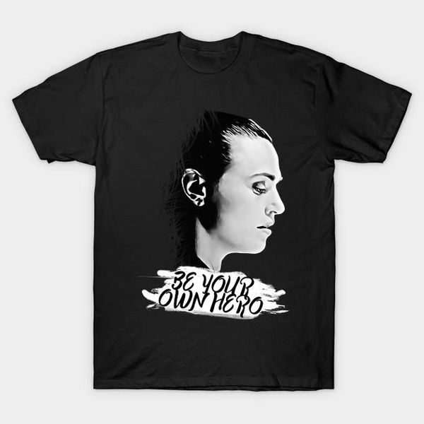 men's t-shirts men t-shirt lena luthor be your own hero tshirt women t shirt, White;black
men's t-shirts men t-shirt lena luthor be your own hero tshirt women t shirt, White;black