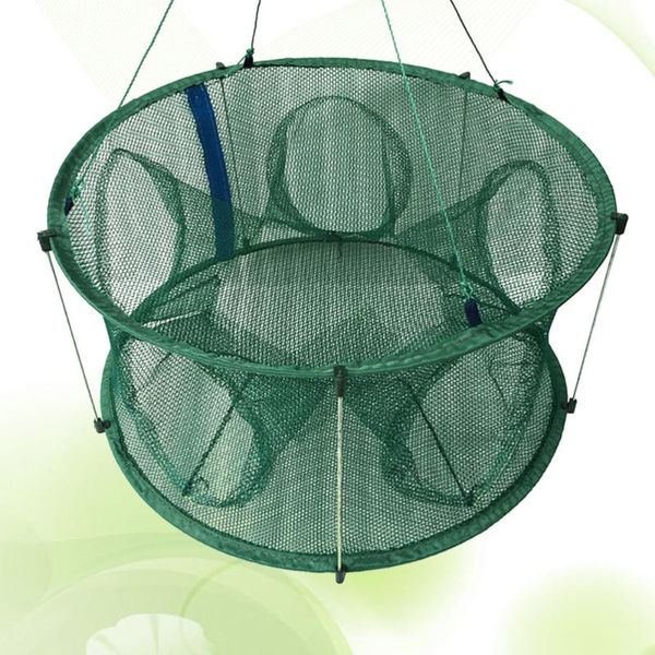 automatic foldable mesh net portable fishing landing shrimp cage tool(green light struts 5 holes 50cm) accessories
automatic foldable mesh net portable fishing landing shrimp cage tool(green light struts 5 holes 50cm) accessories
