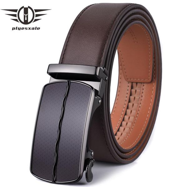plyesxale men belt genuine leather sliding ratchet automatic buckle for designer mens belts luxury cowskin cinto g45, Black;brown
plyesxale men belt genuine leather sliding ratchet automatic buckle for designer mens belts luxury cowskin cinto g45, Black;brown