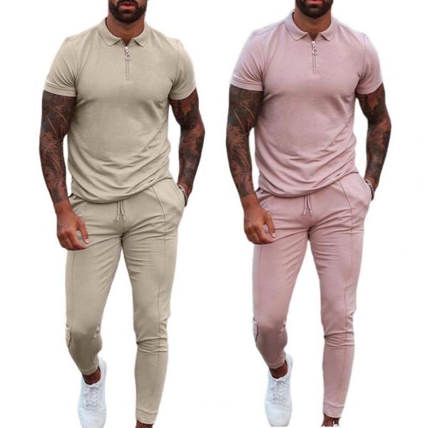 men's tracksuits s men tracksuit solid color drawstring summer lapel t-shirt pockets pants for fitness, Gray
men's tracksuits s men tracksuit solid color drawstring summer lapel t-shirt pockets pants for fitness, Gray