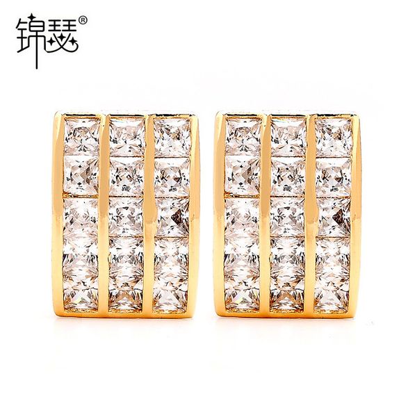 jewelry charm stud aaa zircon ear clip fashion earrings simple women's, Golden
jewelry charm stud aaa zircon ear clip fashion earrings simple women's, Golden