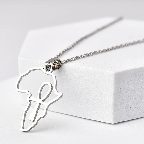 chokers 2021 trendy african map pendant chcker necklace korean fashion stainless steel silver color women's neck chain jewelry gift, Golden;silver
chokers 2021 trendy african map pendant chcker necklace korean fashion stainless steel silver color women's neck chain jewelry gift, Golden;silver