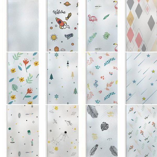 window stickers cartoon flower plant forest pattern electrostatic glass sticker anti-glare opaque shading athroom bathroom privacy film
window stickers cartoon flower plant forest pattern electrostatic glass sticker anti-glare opaque shading athroom bathroom privacy film